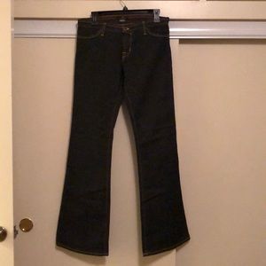 Von Dutch  Dark Navy Flared Jeans